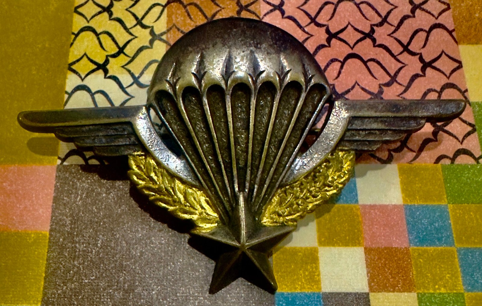Indochina War - Original French Airborne Parachute Wing Insigne#2
